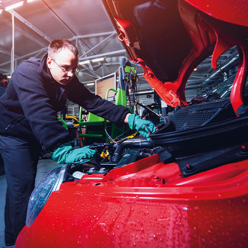 EV Trained Repair Technicians 